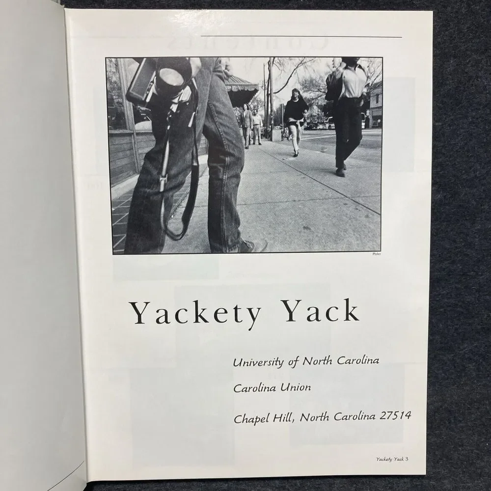 1987 Yackety Yack University of‎ North Carolina Yearbook Chapel Hill NC Vintage